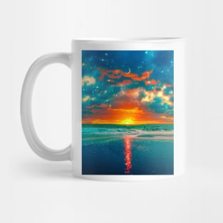 Rainbow Sunset Mug